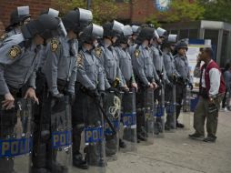 Los agentes de este país están en polémica tras el homicidio de Freddy Gray en Baltimore. EFE / J. Taggart