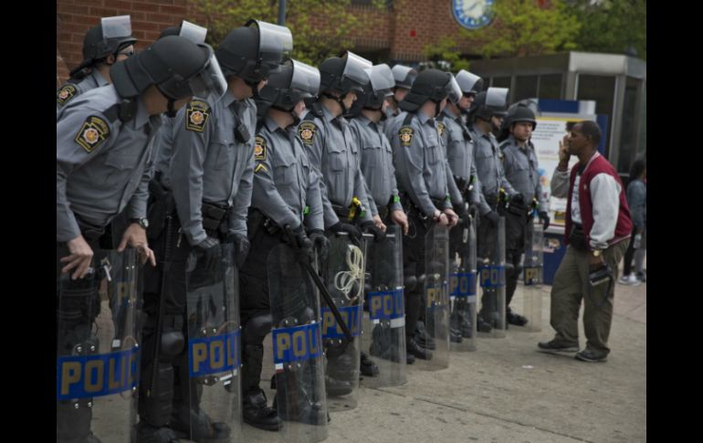Los agentes de este país están en polémica tras el homicidio de Freddy Gray en Baltimore. EFE / J. Taggart