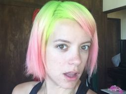 Allen se distingue por no temer al qué dirán sobre su forma de ser. INSTAGRAM / Lilly Allen