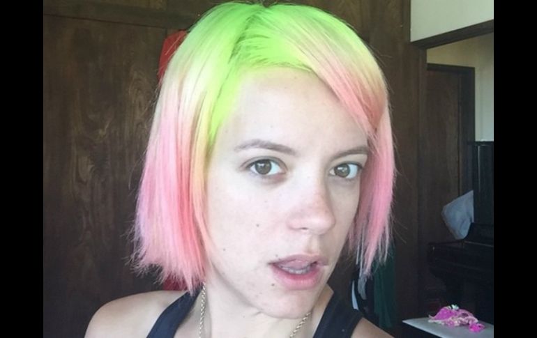 Allen se distingue por no temer al qué dirán sobre su forma de ser. INSTAGRAM / Lilly Allen