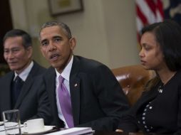 Barack Obama apunta que toda la evidencia debe ser presentada en el debido proceso que los policías pudieran enfrentar. EFE / S. Thew