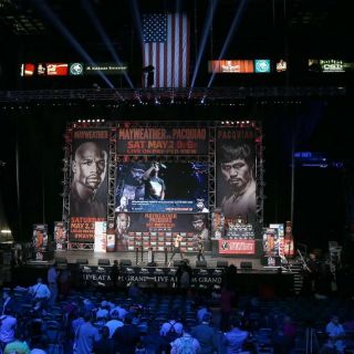 Abren puertas para pesaje Mayweather-Pacquiao