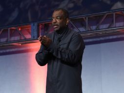 LeVar Burton (Kunta Kinte) es el coproductor ejecutivo del proyecto. AFP / L. Busacca