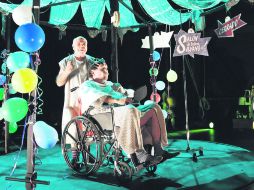 Marco Aurelio Hernández y Carlos Hugo Hoeflich comparten el escenario en esta propuesta. ESPECIAL / Antonieta Rojas