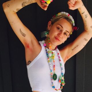 La 'fiesta de axilas' de Miley Cyrus