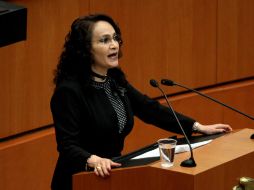 Padierna Luna recordó que el PAN presionó y abandonó sesiones. NTX / ARCHIVO