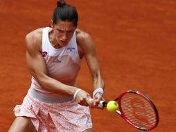 Para continuar dentro del Top, Petkovic aspira a sumar más puntos en Madrid. EFE / ARCHIVO