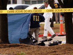 Dos hombres dispararon en un centro cultural donde se inauguraba una exposición y concurso de dibujos del profeta Mahoma. AFP / J. Christopher