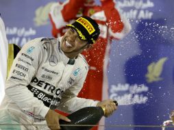 Luego de cuatro carreras, Hamilton lidera la tabla de pilotos. AP / ARCHIVO