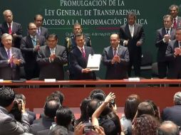 Peña afirma que la transparencia fomenta la honestidad en el servicio público y ayuda a combatir la corrupción. YOUTUBE / Gobierno de la República