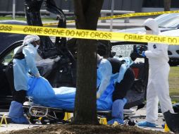 El ataque tuvo lugar en Garland, en las afueras de Dallas, donde la asociación American Freedom Defense Initiative. EFE / M. Stone