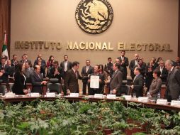 El pleno del Consejo General del INE acatará dos sentencias dictadas por el TEPJF. NTX / ARCHIVO