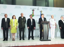 Miguel Gustavo González Cruz (der.) es el coordinador del combate a la delincuencia organizada en la Entidad. EL INFORMADOR / M. Vargas