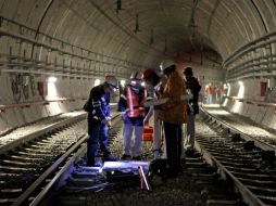 El compromiso del GDF es que sea en noviembre cuando sea reabierta en su totalidad la Línea orada del Metro. SUN / ARCHIVO