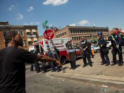 Baltimore fue escenario de manifestaciones violentas tras la muerte del joven negro Freddie Gray. AFP / A. Shelley
