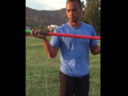 El atleta compartió un video del hecho en redes sociales. TWITTER / @bryanclay