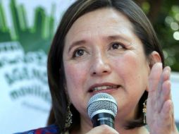 La candidata del PAN a la delegación Miguel Hidalgo invita a los ciudadanos a votar en las próximas elecciones. FACEBOOK / Xochitl Galvez ruiz