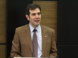 Lorenzo Córdova asegura que el reto para los próximos comicios es emitir nuestro voto en libertad y paz. NTX / C. Pereda