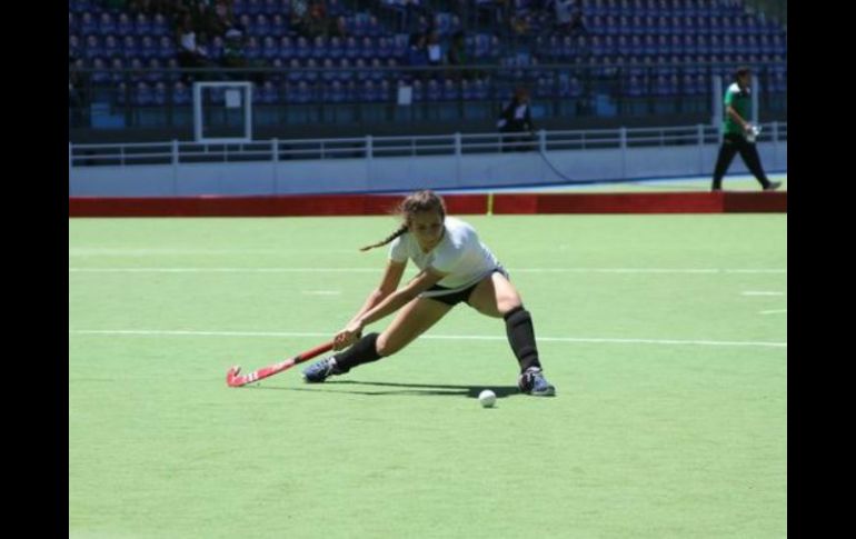 La selección Sub 21 femenil de hockey sobre pasto logra su clasificación a la semifinal. TWITTER / @CONADE