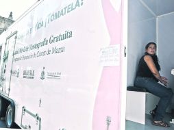 Unidades móviles. Realizan examenes de diabetes, hipertensión, mastografías y papanicolaous. EL INFORMADOR / E. Barrera