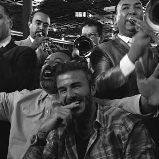 David Beckham disfruta del tequila en México