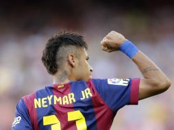 Neymar decanta la balanza a los 51 minutos, en tanto servido por Lionel Messi. AP / M. Fernández