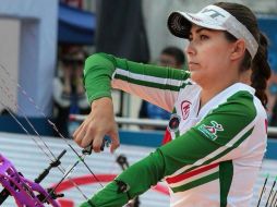 La jalisciense Linda Ochoa cumple con los pronósticos para ascender al podio. TWITTER / @CONADE