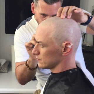 James McAvoy se rapa para 'X-Men: Apocalypse'