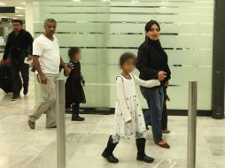 La ciudadana mexicana vuelve a México con su esposo y sus dos hijos. NTX / SRE