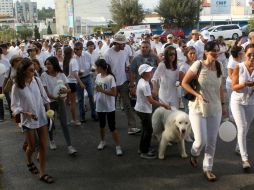 Cerca de mil 200 personas que concluyeron el trayecto, según cifras de Protección Civil Estatal. EL INFORMADOR / A. Hinojosa