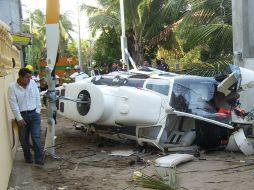 El piloto de la aeronave, un tripulante y dos ocupantes más fallecieron en el accidente. NTX / ARCHIVO