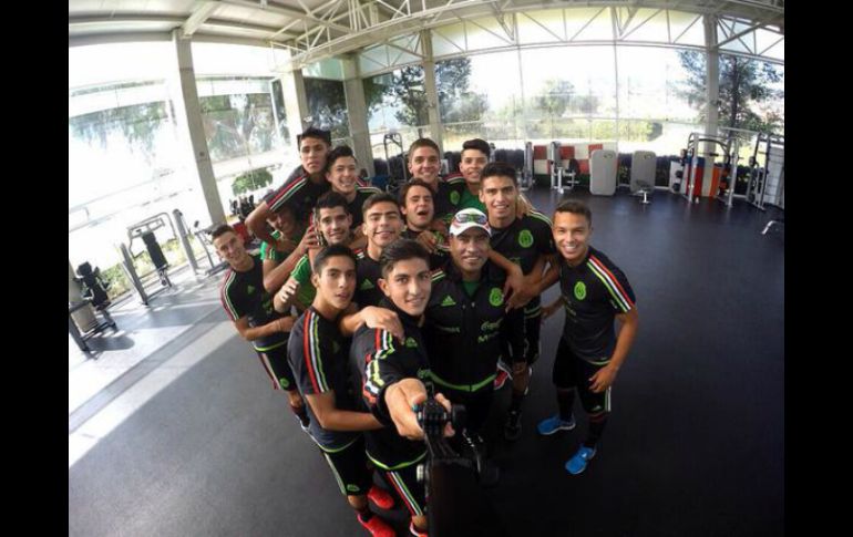 La selección mexicana sub 20 derrotó a Necaxa y Celaya, ambos equipos del Ascenso MX. TWITTER / @miseleccionmx