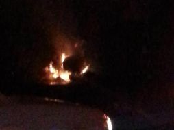 Se registra intensa carga vehicular en la zona. TWITTER / @SuzzyAvlyn