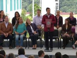 El Presidente inauguró la Ciudad de la Salud para la Mujer de Huixquilucan. TWITTER / @PresidenciaMX