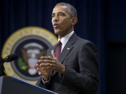Obama y el rey saudí repasaron la agenda de cara a los próximos encuentros. EFE / M. Reynolds