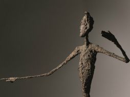 'L'homme au doigt' confirma el monopolio de Giacometti en el mercado de la escultura. EFE / Christie's