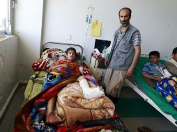 La ONU preveé ayudar a más de 25 mil infantes afectados durante la tregua humanitaria que entrará en vigor el día de hoy. AFP / M. Huwais