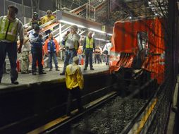 El comité técnico informóaque el dictamen realizado por el choque de trenes en el Metro arroja que se trató de un error humano. SUN / ARCHIVO
