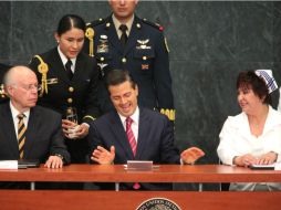 Peña comenta que el sistema de Salud en México funciona por la ardua y extenuante labor de todas las enfermeras y enfermeros. SUN / L. Godínez