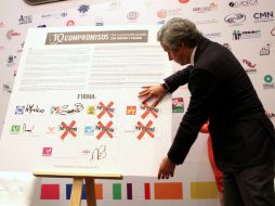 Mencionó que la calidad educativa es claramente insuficiente, pues el el grado educativo de los mexicanos es segundo de secundaria. SUN / L. Godínez