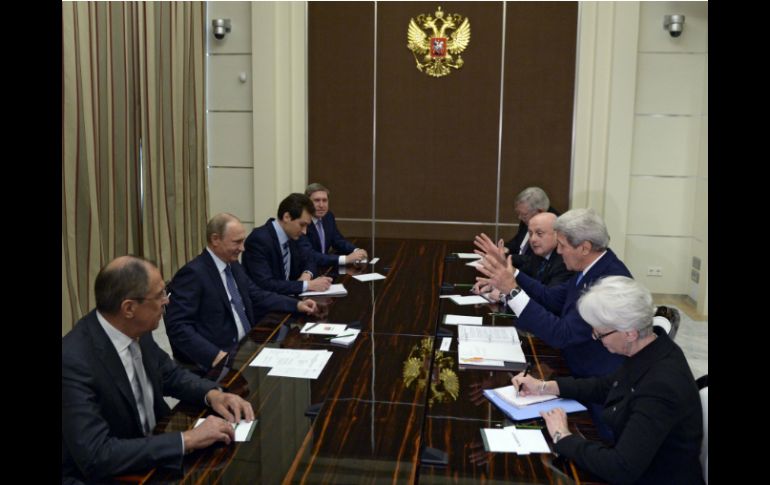 El secretario estadounidense expresó la necesidad 'urgente' de cooperar para enfrentar desafíos globales. EFE / A. Nikolsky