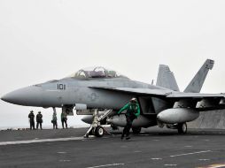 El aparato integraba la fuerza de ataque de la coalición liderada por Washington contra el grupo Estado Islámico. AFP / ARCHIVO