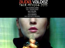 Valdez ofrecerá su concierto este miércoles en la Estación Juárez y el jueves en Rendez Vous Café de las Artes. TWITTER / @audiavaldez