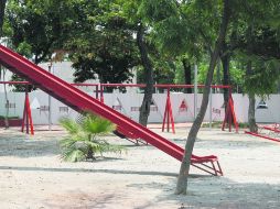 Aunque falta arreglar algunos detalles en enjarres y bancas, las instalaciones del parque ya pueden ser usadas por los ciudadanos. EL INFORMADOR / A. Camacho