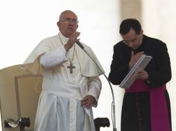 'Ya no se trata sólo del fenómeno de explotación y opresión; con la exclusión se afecta la pertenencia a la sociedad', declaró. AP / A. Tarantino