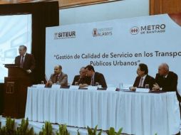 Esta mañana Gudiño Coronado participa en el primer taller de capacitación, convocado por Siteur. TWITTER / @MauricioGudinoC