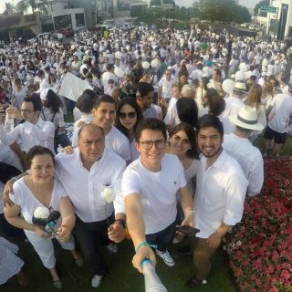 Acusan a Toño Pérez de usar la 'Caminata por la Paz' en campaña