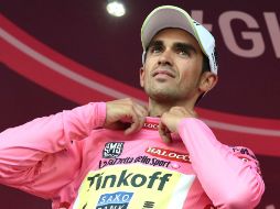 Contador ganó el Giro en 2008 y 2011, aunque el último lo perdió por dopaje. AP / D. dal Zennaro