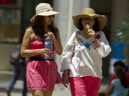 Las altas temperaturas en la mayor parte del territorio nacional son debido a un sistema de circulación anticiclónica. NTX / ARCHIVO