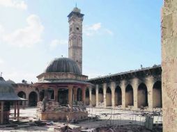 Las antiguas construcciones de Siria no han podido recuperarse de los ataques; la Mezquita de Alepo, es un ejemplo. AP / ARCHIVO